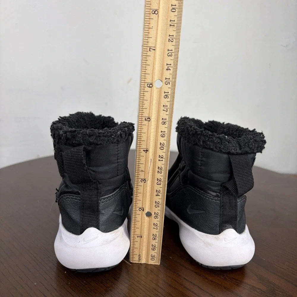 Nike Flex Advance Boots Toddler Preschool Kids 9C Black Winter Shoes DD0303-005